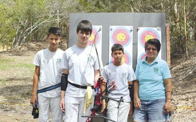 Trois archers nouméens partent aux France