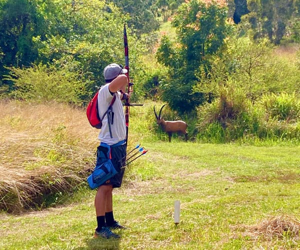 Chasse en mousse à Bourail !